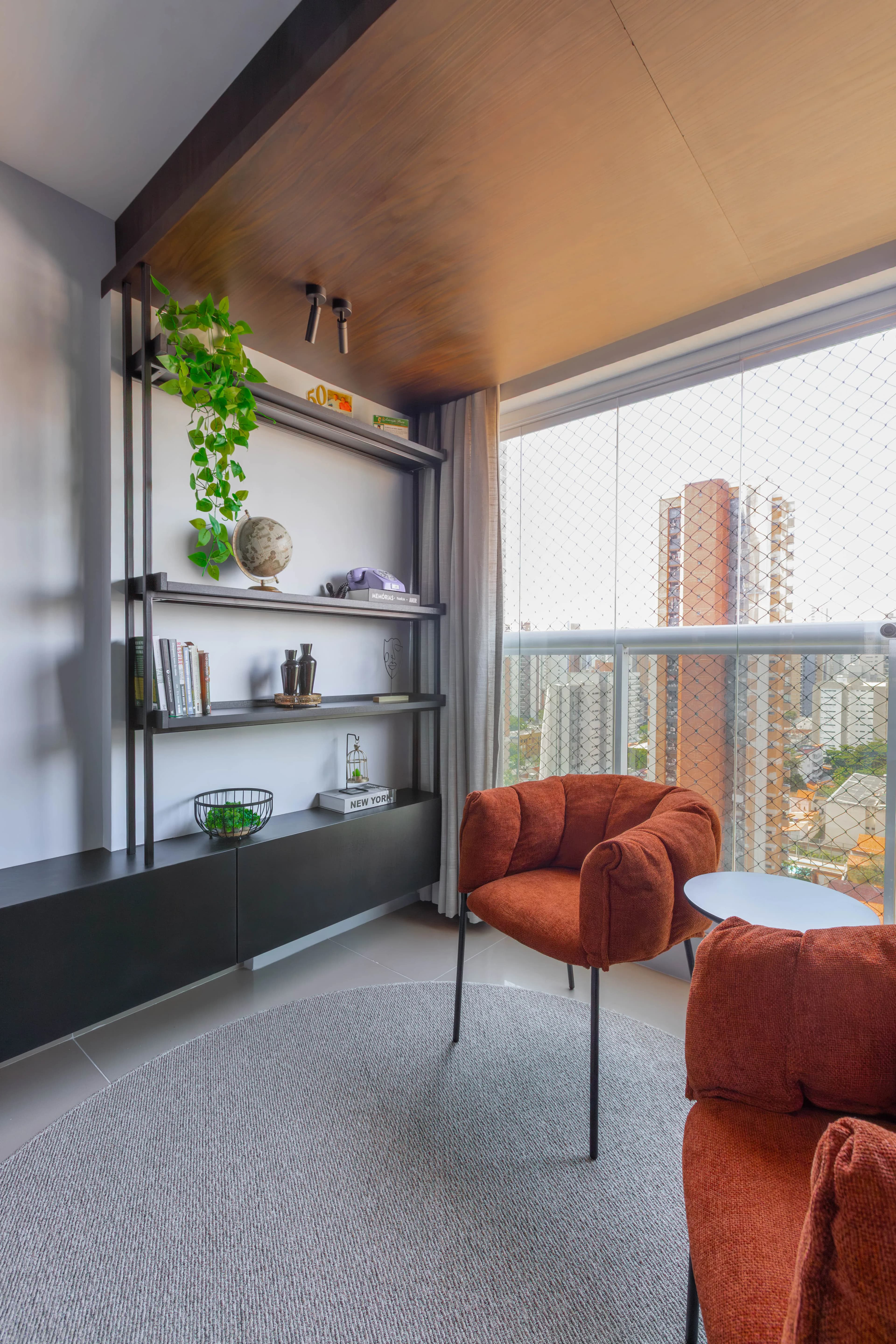 detalhe de materiais do projeto Residencial TN em Fortaleza, CE